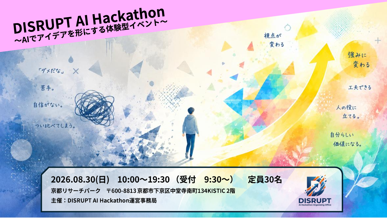 DISRUPT AI Hackathon〜AIでアイデアを形にする体験型イベント〜